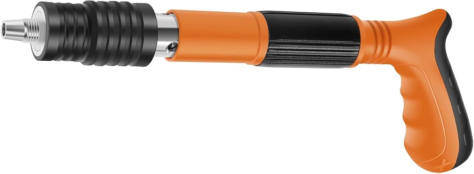 FUYGRCJ- Mini Nailer Tool Manual Wall Nail Fastening Tool Low Noise Air Nailer Machine Adjustable Cement Wall Nailer Hand Tool Lightweight for Woodworking Decoration7302 type gun nail gun