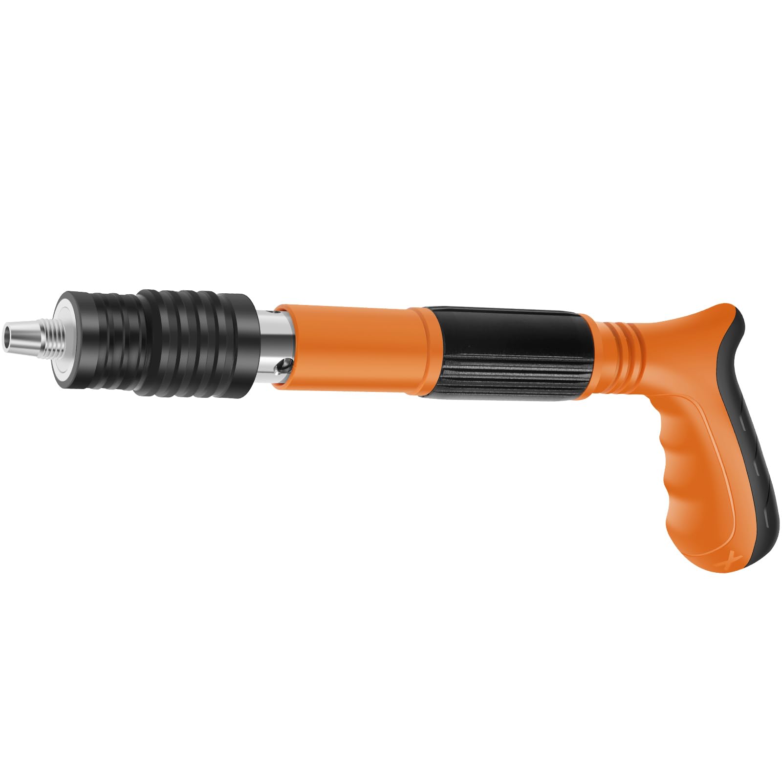 FUYGRCJ- Mini Nailer Tool Manual Wall Nail Fastening Tool Low Noise Air Nailer Machine Adjustable Cement Wall Nailer Hand Tool Lightweight for Woodworking Decoration(7302 type gun nail gun)