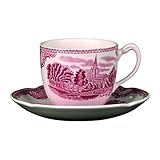 johnson bros old british castles blue Vintage-Geschirr-Kollektion. Johnson Brothers Old Britain Castles Geschirr-Teetassen, Pink
