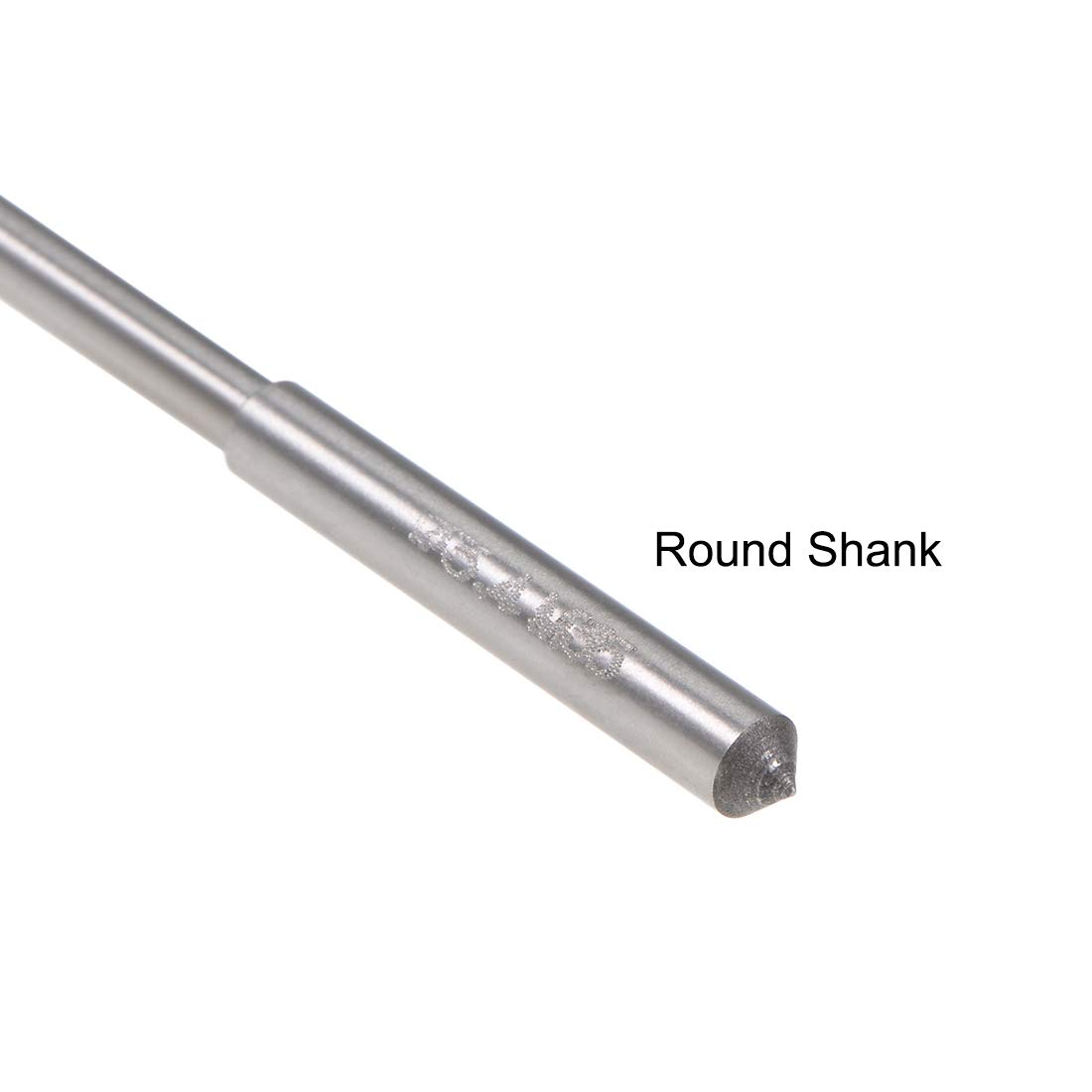 Sourcing Map 8.5mm Fraise Alésoir HSS Cobalt M35 Tour Machine Alésoir D4 6 Droit