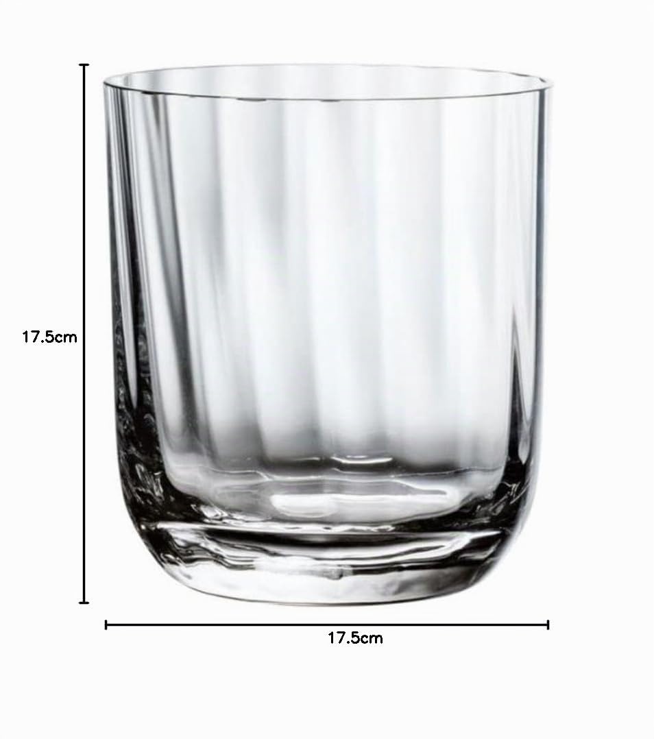 Villeroy & Boch - Rose Garden Wasserglas Set 4-teilig 250 ml Klar, Spülmaschinenfest, Gläser Set, Trinkgläser, Wassergläser, Wasserglas, Gläserset, Becher, Trinkgeschirr, Saftgläser, Kristallglas