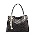 abshoo Women Clutch Bag Faux Leather Shoulder Crossbody Purse Handbags (Black)