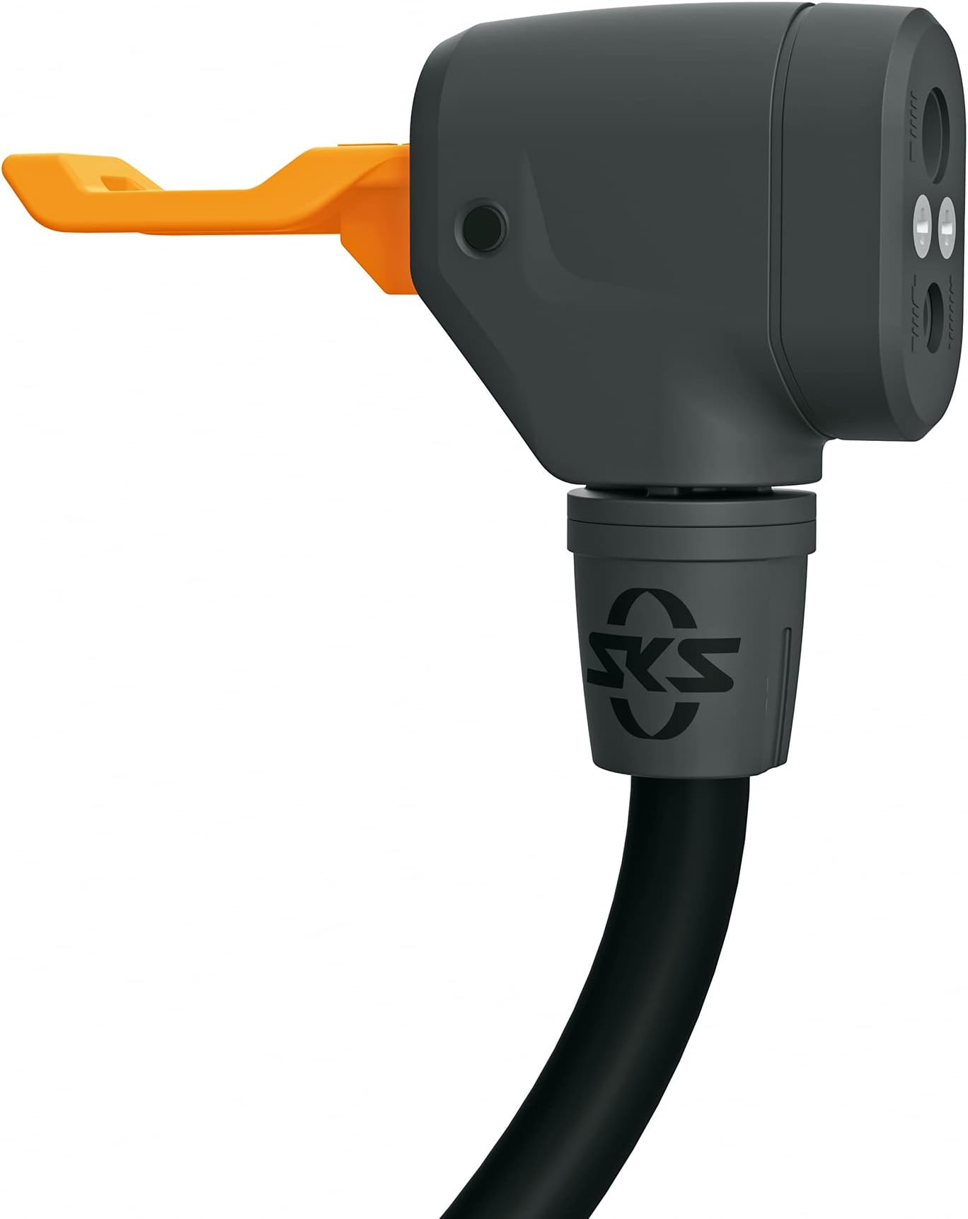 GERMANY MV EASY pump head (replacement valve head for SKS floor pumps, for all valve types (AV, SV, DV), locking lever, max. pressure: 16 bar / 232 PSI).