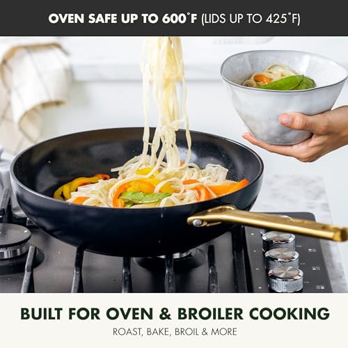 Greenpan CC006985-001 Reserve Hard Anodized Healthy Ceramic Nonstick, 11 Inch Wok Pan thumb #4