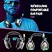 Cascos Gaming PS4, Giratorio de 90° y 4 Modos de Iluminación RGB...