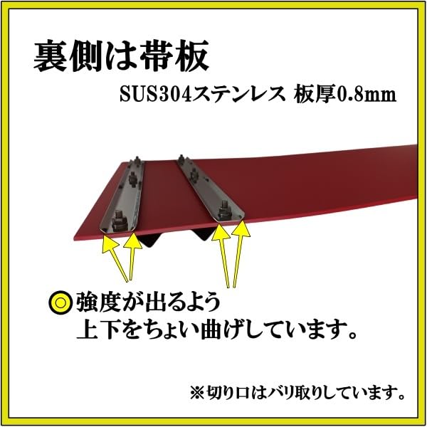 Amazon | 2t用 EVA泥除け 鏡面ウエイト(400番研磨) 二山折り 幅450mm