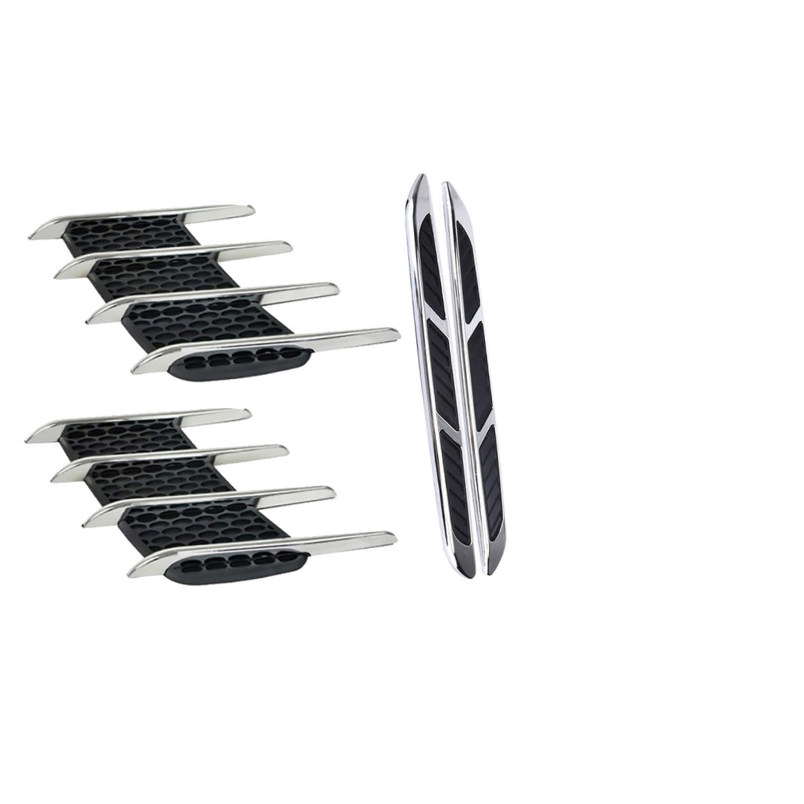 Branchies de requin pour capot décoration réaliste en ABS - 8
