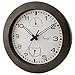 Equity by La Crosse 10 Inch in/Out Brown Wall Clock with Thermometer and Hygrometer (29005)