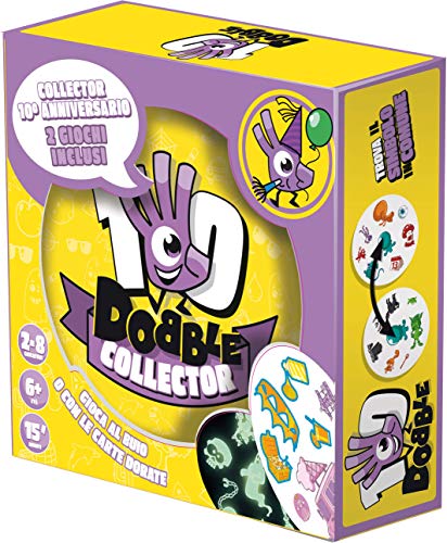Asmodee: Dobble Collector, ‍‍‍ Gioco Da Tavolo Per Tutta La Famiglia, 5 Mini- Giochi, ‍ 2-8 Giocatori, 6+ Anni, Edizione In Italiano - 5