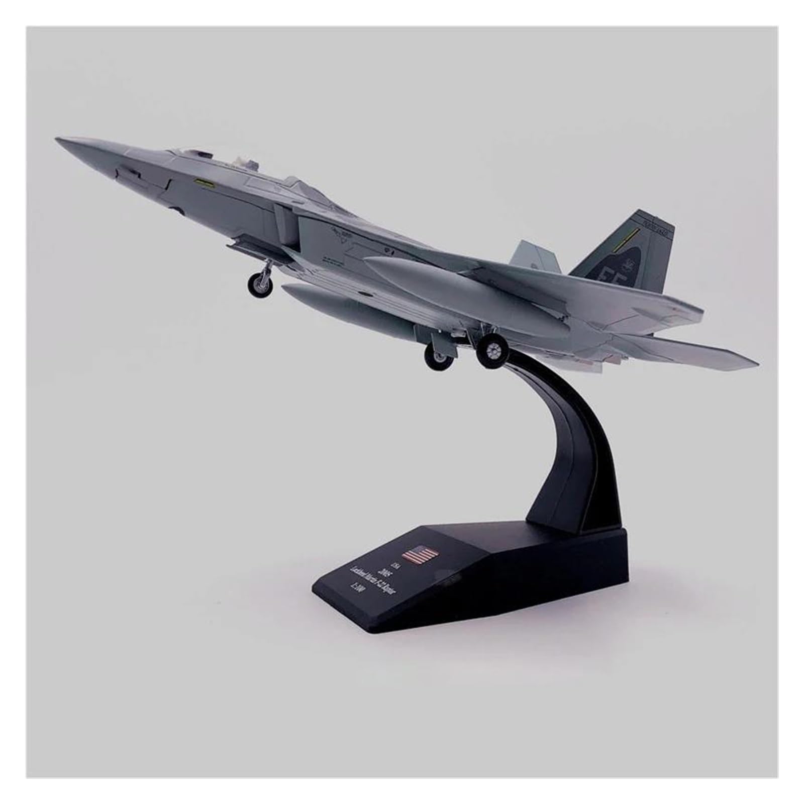 Modelo de avión F 22 caza militar de simulación para decoración de despachos