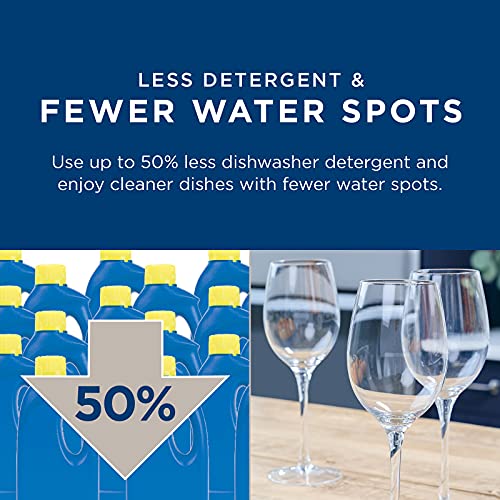 Image of GE Smart Water Softener System with Leak Detect | 40,000 Grain | Reduce Hard Mineral Levels at Water Source | WiFi Connectivity | Improve Water Quality for Drinking, Laundry, Dishwashing | GXSHC40N