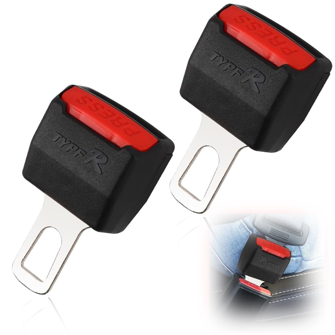 2 Stück Auto-Innenraum Zubehör - ABS+Legierung, Flaschenöffner, Einfach Zu Montieren