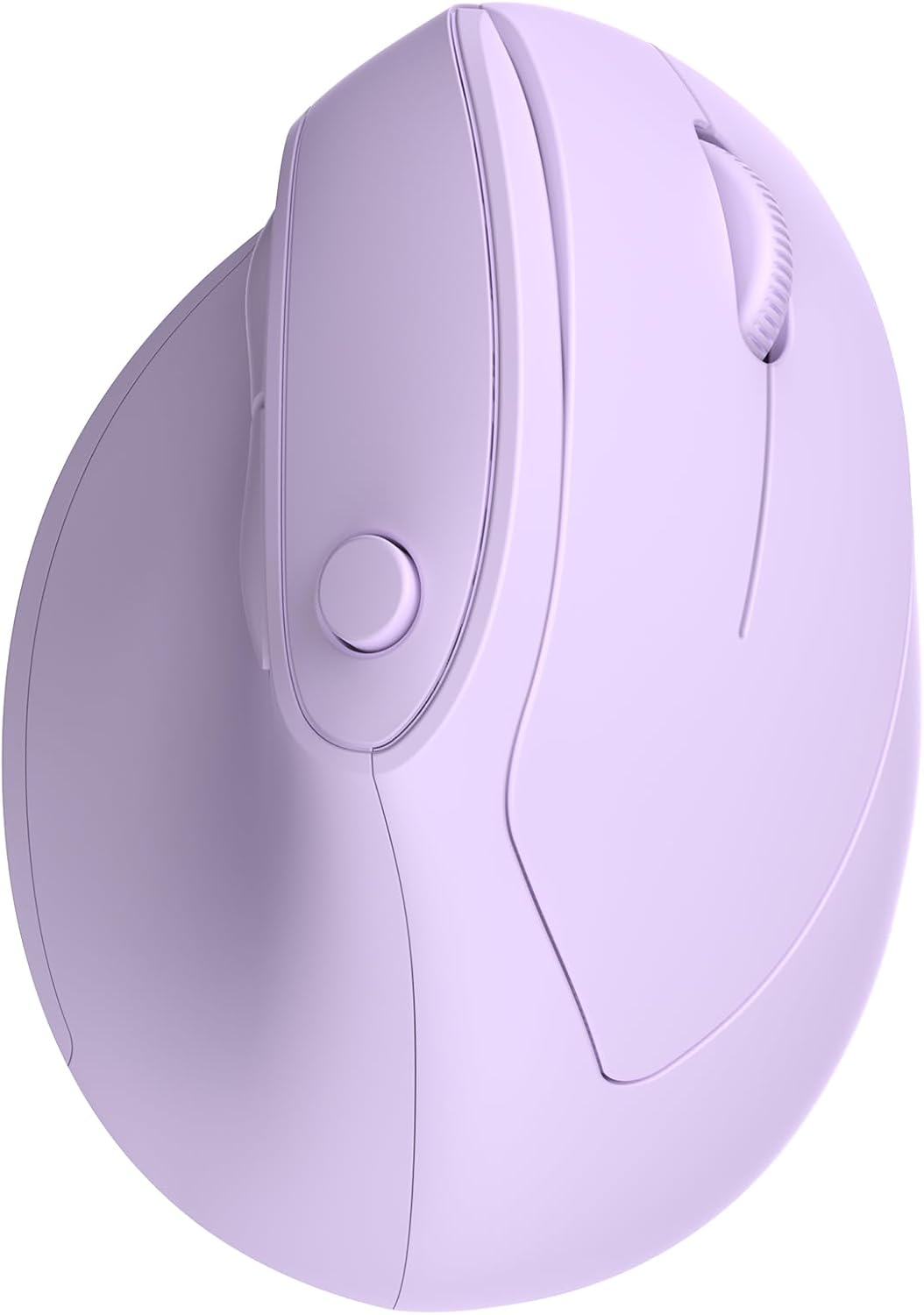 Ergonomic Mouse, USB+Bluetooth Dual Connection, Wireless Vertical Mouse for Reducing Wrist Pain, 1000/1600/2400 DPI, Ergo Mouse with Quiet Click for Windows Mac OS PC Computer Laptop, Purple