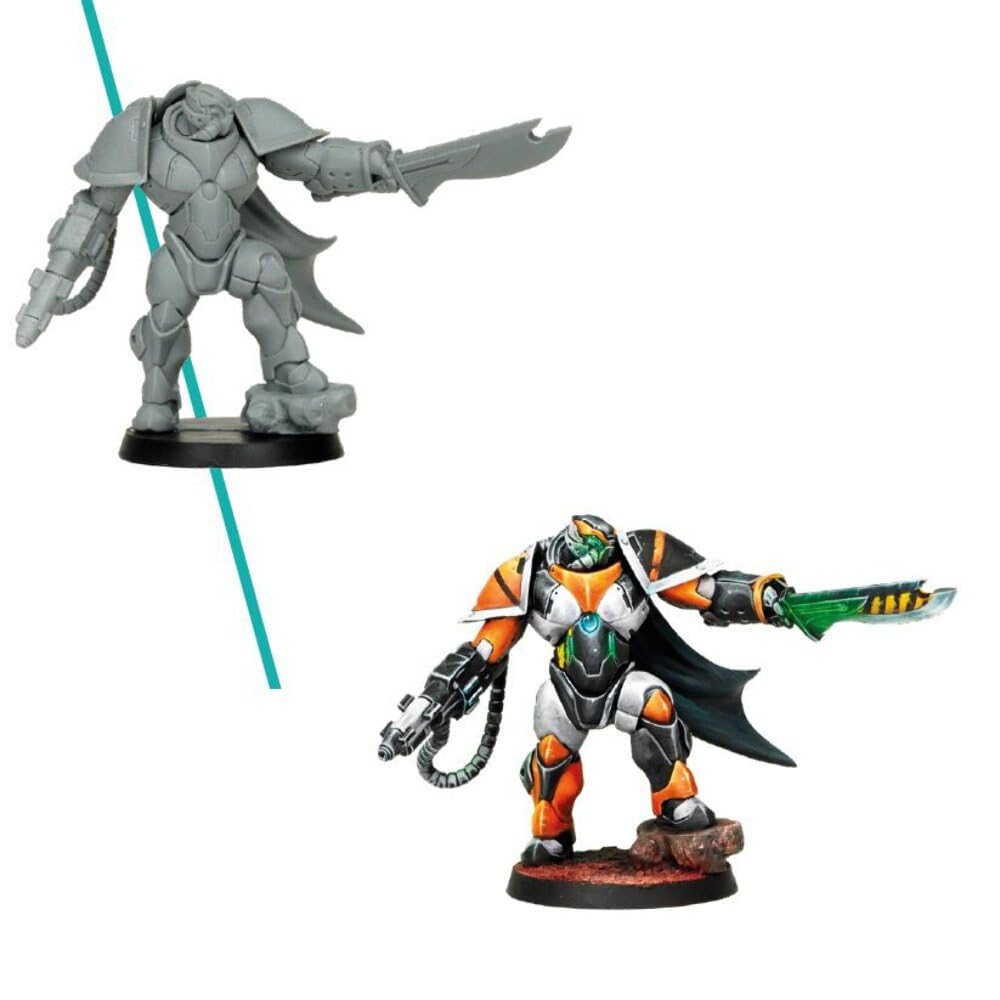 AV Vallejo Game Color Set - Sci-Fi ((x12) & figure, Multicolor, 29.57 ml (Lot de 1)
