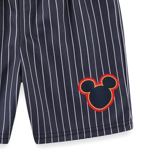 Image of Disney Mickey Mouse Boys Mesh Tank Top and Shorts Set for Toddler and Big Kids