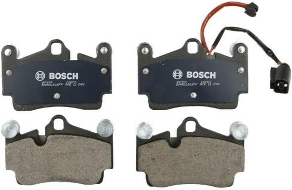 BP978 QuietCast Premium Semi-Metallic Disc Brake Pad Set - Compatible with Select Audi Q7; Porsche Cayenne; Volkswagen Touareg; REAR