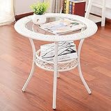 couchtisch weiß rund drehbar Design: Dieser Beistelltisch ist perfekt für Ihre Möbel, wunderschön gestaltet und praktisch.