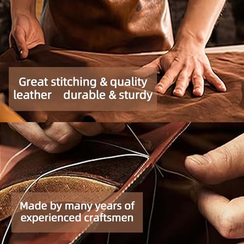 Handmade Vintage Genuine Leather Men Wallet with Inspiring Text, RFID Multi-Function, Valentine's Day Christmas Birthday Anniversary Romantic Gifts for Boyfriend and Husband3