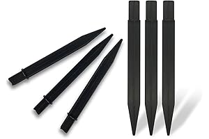 6PCS Reinforced Ground Spikes for Outdoor Light