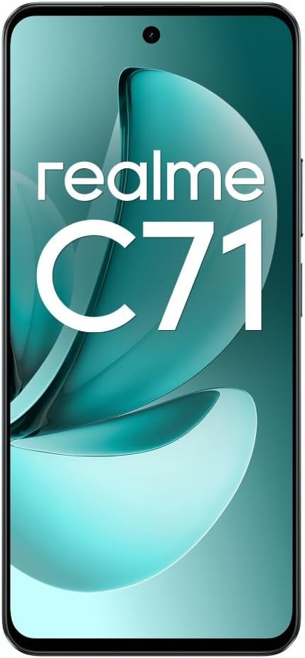 realme C71 Dual-SIM 256GB ROM + 8GB RAM (GSM Only | No CDMA) Factory Unlocked 5G Smartphone (Forest Owl) - International Version
