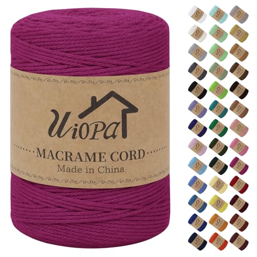 Creazione Artigianale di Macramè: Una scelta ecologica per vari progetti: piccole confezioni regalo, ornamenti natalizi, creazione di gioielli, progetti scolastici, scrapbooking, giardinaggio, ecc. Macrame fai da te per appendere a parete, appendini per piante, artigianato, lavoro a maglia, decorativo e così via.