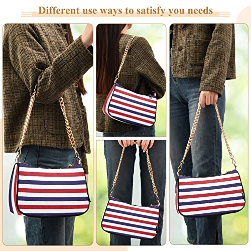 Bolso de hombro cruzado para mujer con cadena miniatura 7