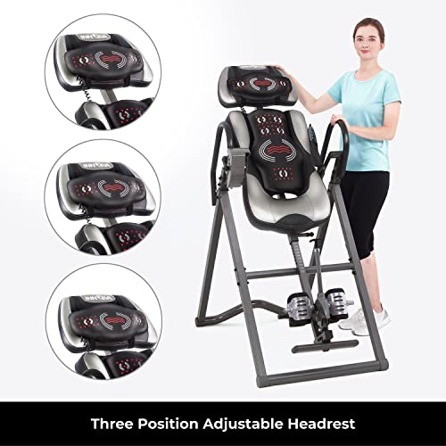 Innova Health And Fitness ITM6000 Advanced Heat And Massage Therapeutic Inversion Table thumb #5