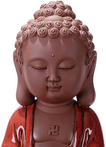 Miniatura 6 de Buddha Statue Thai Buddha Statue Decoration Shakyamuni Statue Ceramic Thai Buddha Statue Zen Ornaments Religious Supplies Home Decorations