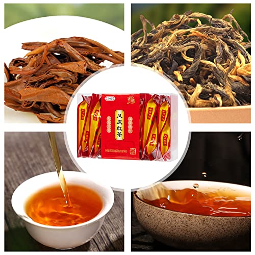 Chá preto Fengqing, chá Dian Hong atraente aroma refrescante para casa para escritório