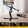 FoldWise X Premium Laptop Stand for Desk - 100% Aluminium, Portable & 360° Rotating - Adjustable Height & Angles Laptop Riser - Sturdy & Foldable MacBook Stand Compatible with All 11-18” Devices #1