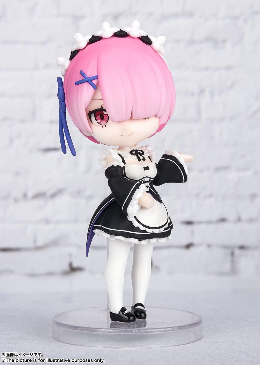 TAMASHII NATIONS - Re:Zero: Starting Life in Another World 2nd Season - RAM, Bandai Spirits Figuarts mini