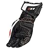 LS2 Helmets Swift Glove (Black/Red - Medium)