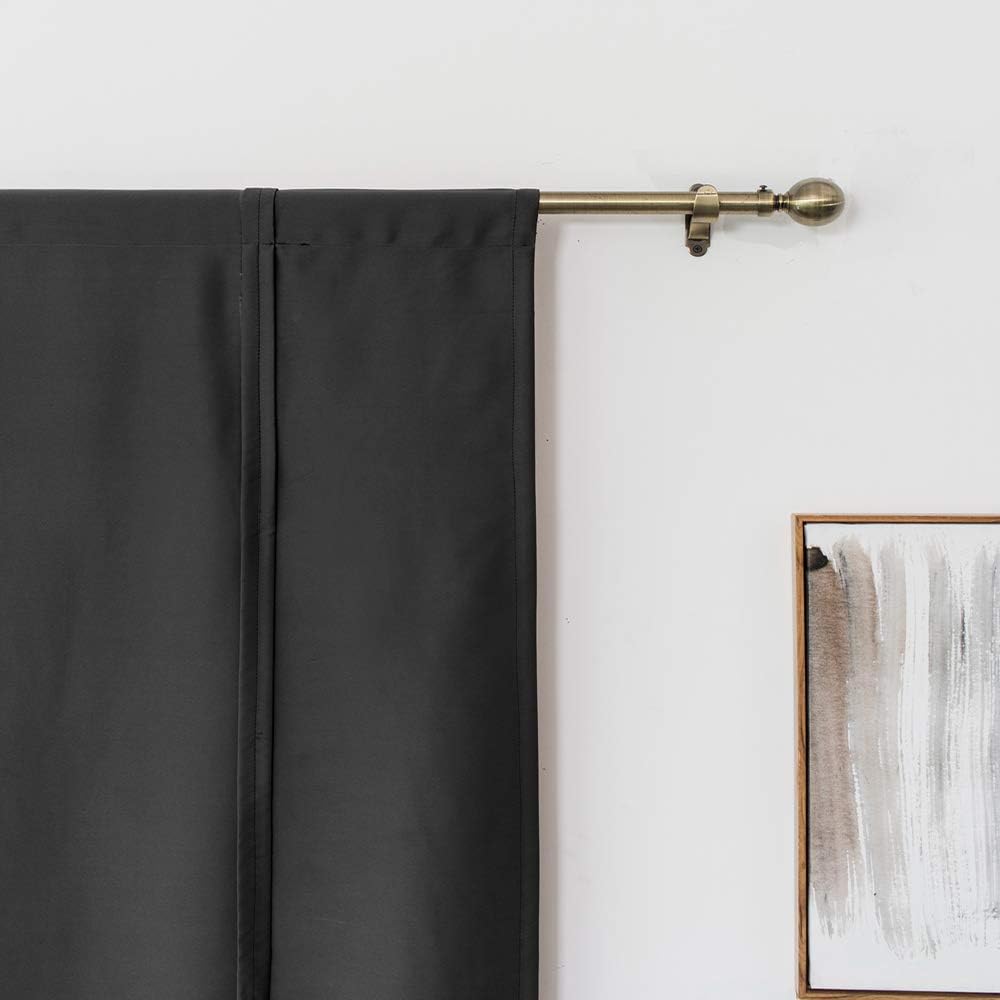 ele ELEOPTION Tie-Up Simple Blackout Curtain - Image 5