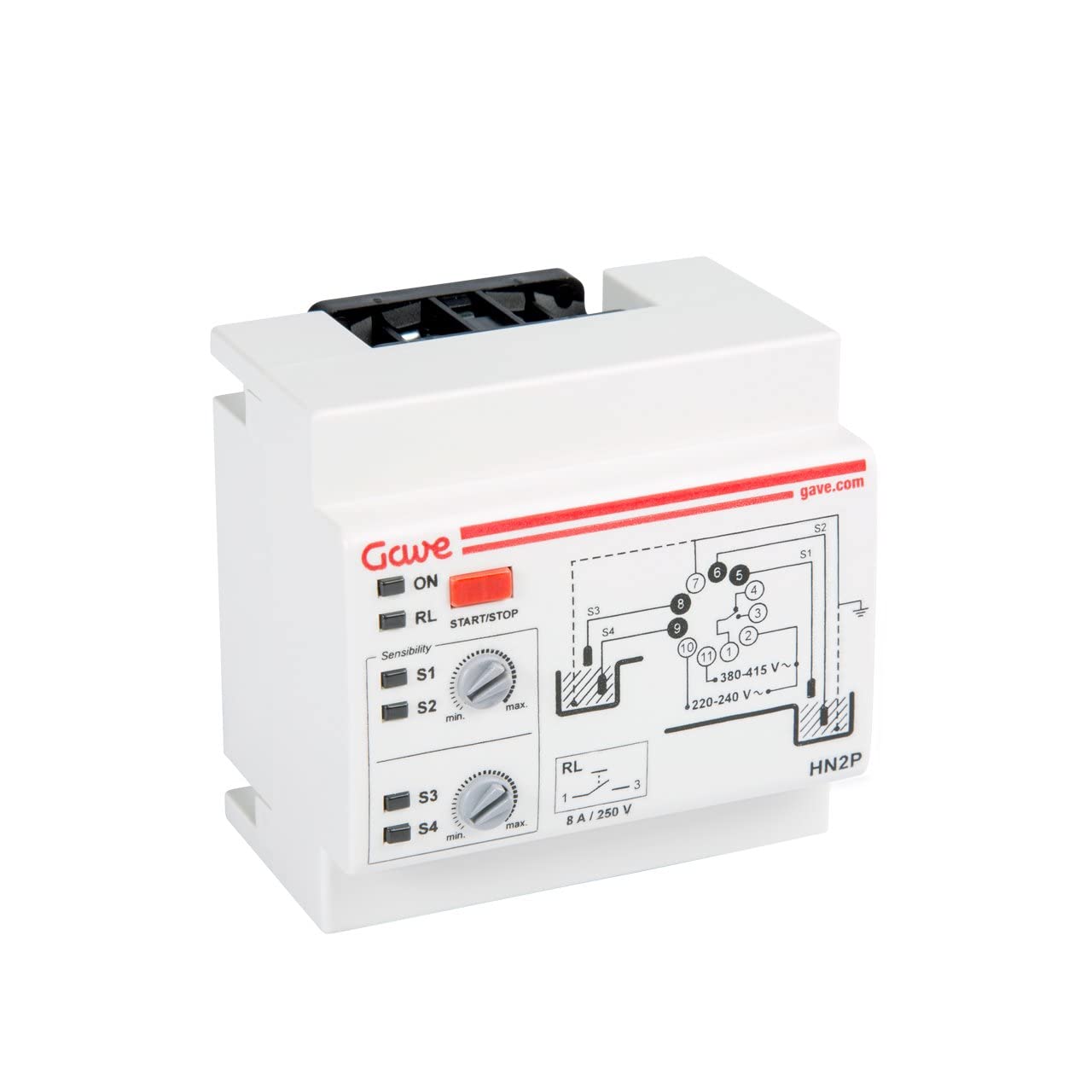 Gave ctrol./prot.gpo.bomb - Hidronivel doble protegido