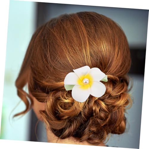Cheveux fleurs pour femmes avec pinces et toppers hibiscus