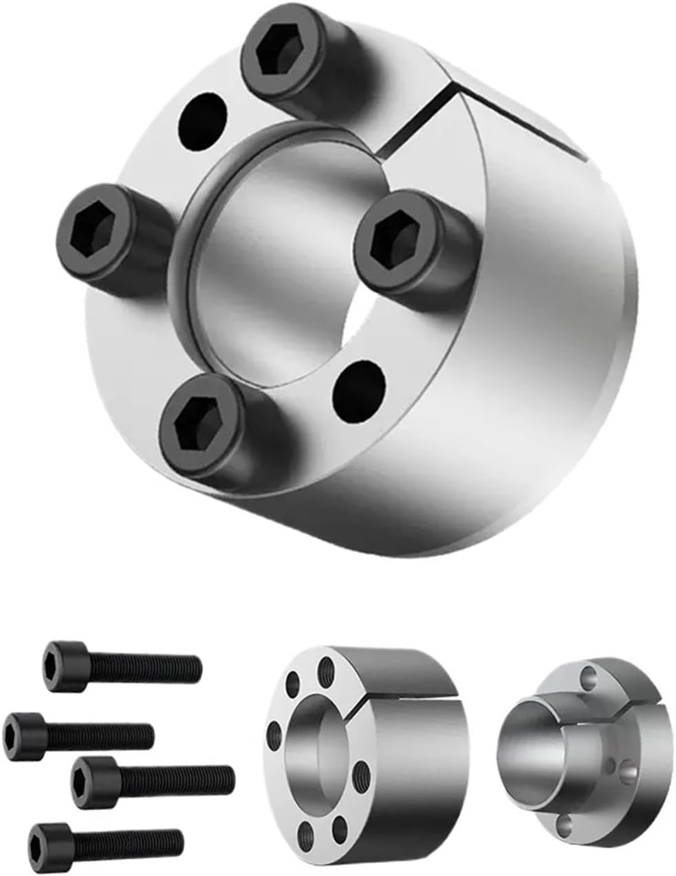 TLK350 KTR105 Tension Shaft Locking Assembly Device Keyless Bushing Connection Z21 Expansion Sleeve Coupling Diaphragm Disk(11x22)