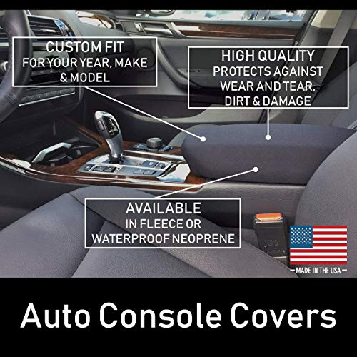 Auto Console Covers- Fits The Ford Explorer 2011-2019 Center Console Armrest Cover Waterproof Neoprene Fabric- Tan #TOP1
