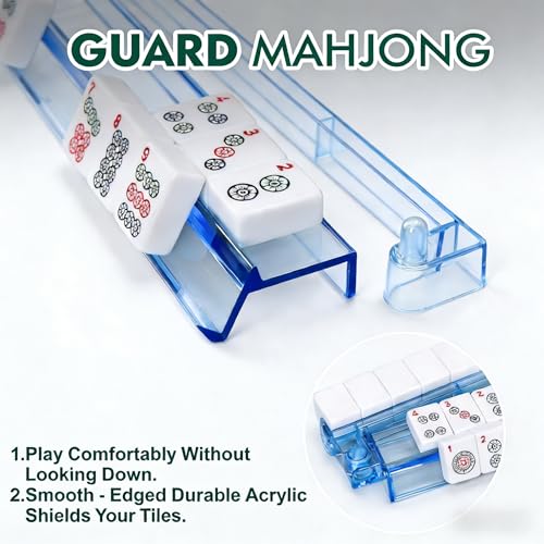 Set de 4 Racks de Mahjong de Acrílico Premium miniatura 3