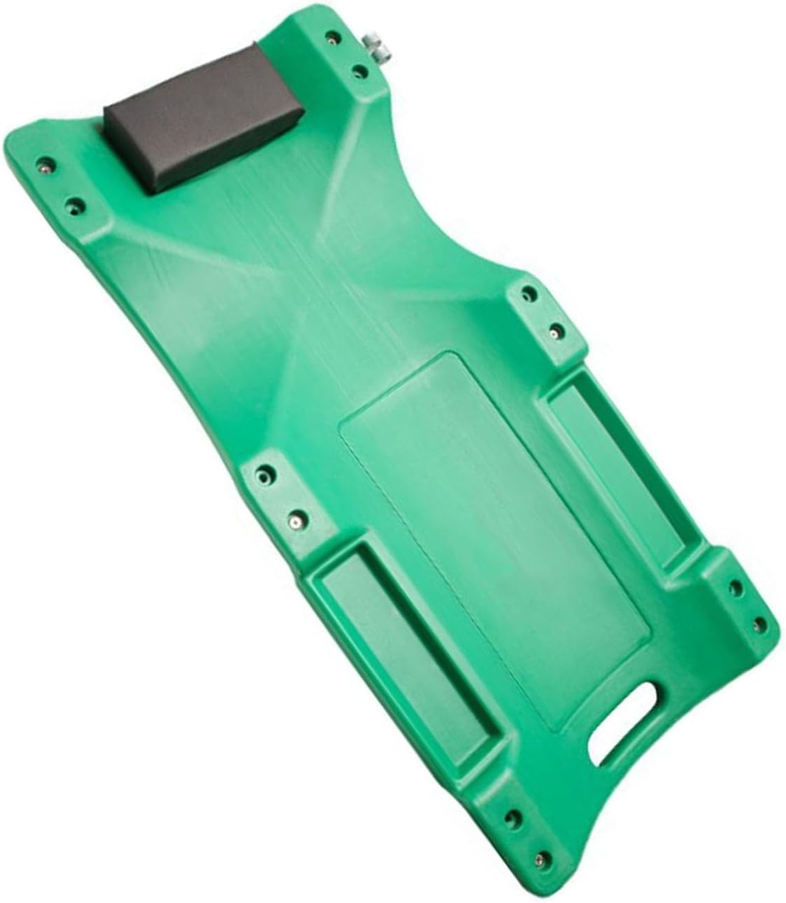 Garage Creeper, Plastic Lying Board with Tool Slot, Load Capacity 95kg,Easy to Move for Auto Repair Shop(Green,101.5x48x11.5cm)