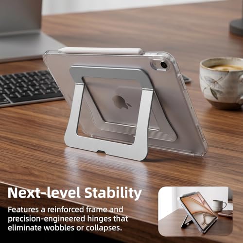 Support iPad Air 11 M4 robuste intégré pour éviter les chutes et les reflets