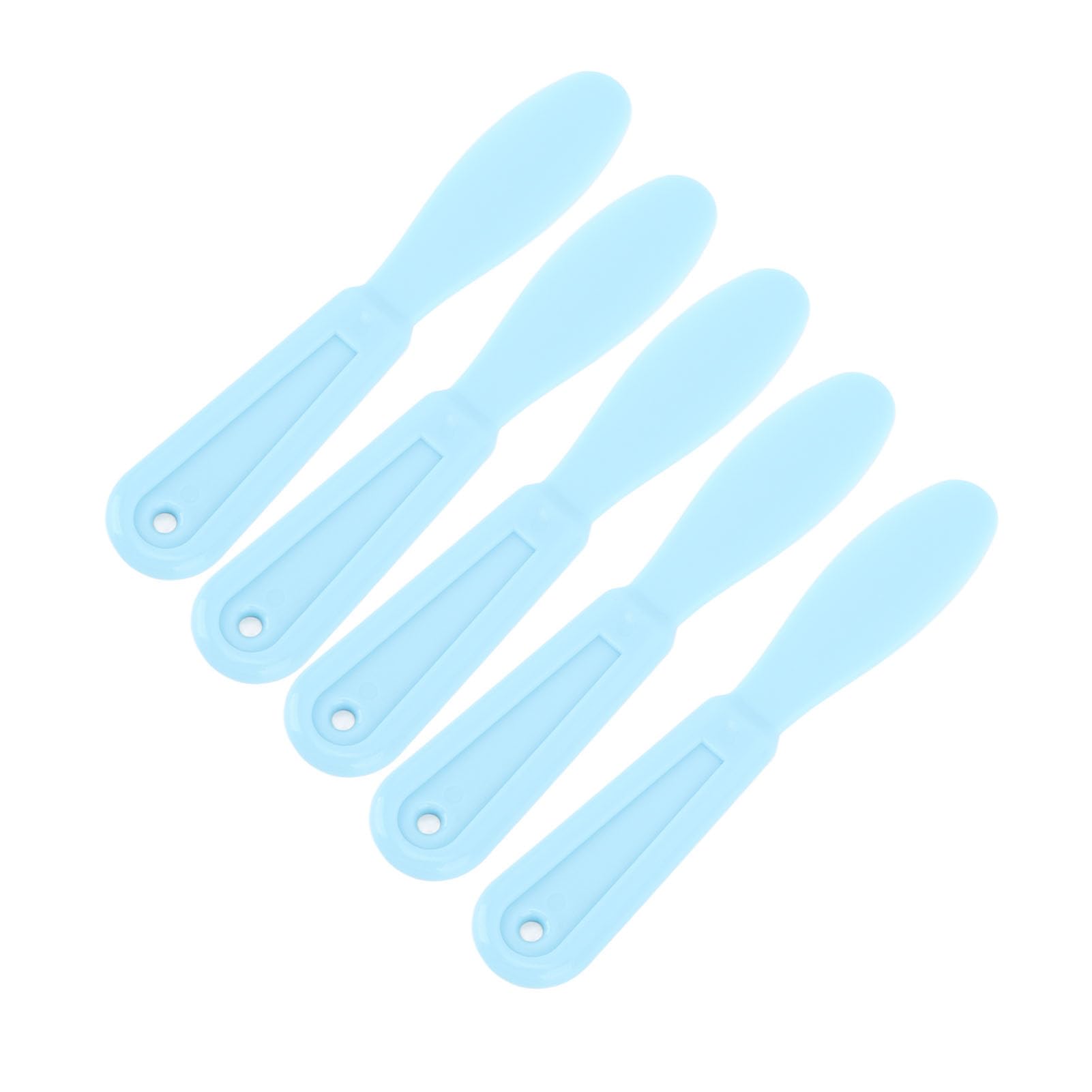 5 Pezzi Spatole per Gesso in Plastica Dentale Coltello Gesso Plastica Coltello per Miscelazione Materiali Spatole per Gesso in Alginato Coltello Posate Coltello Spatole