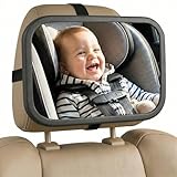 Baby Car Mirror with 360° Rotation...