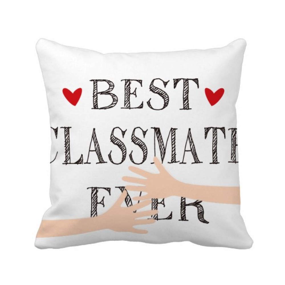 Coussin amitié Meilleur camarade pour décorer un canapé ou lit de chambre