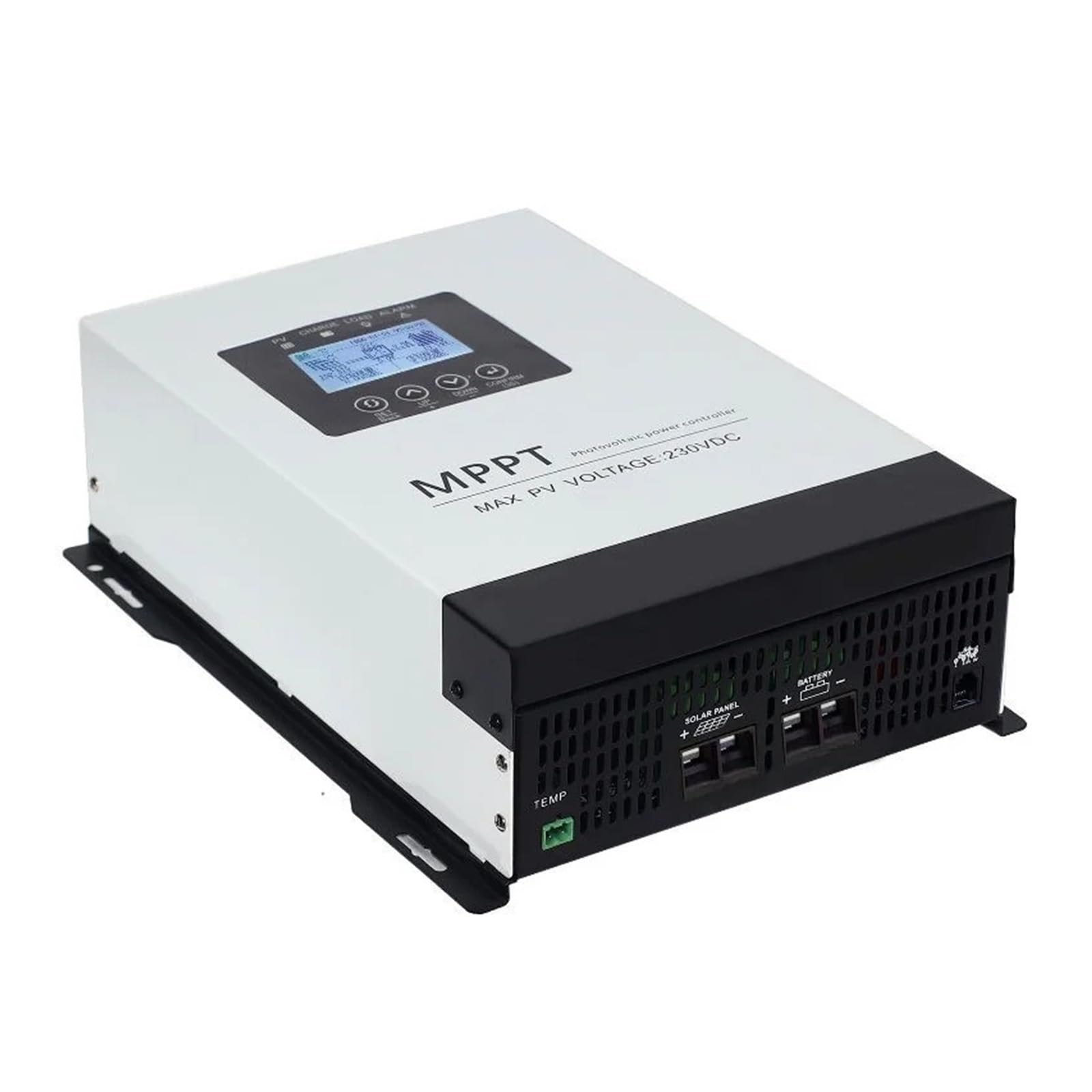 Regolatore di Carica Solare 150VDC 230VDC 30-120A | Automatico 12V/24V/36V/48/60/72/84/96V(30A 230VDC)