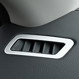 HIGH FLYING für Qashqai J11 2014-2020 Interieur Vordere A/C Gitter Interieurleisten 2 Stück ABS Kunststoff (Matte)