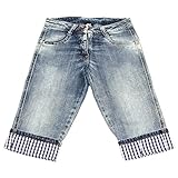  Dolce & Gabbana 4491S Jeans Bimbo JUNIOR Bermuda Capri Blu Denim Pant Short Kid [10 years]