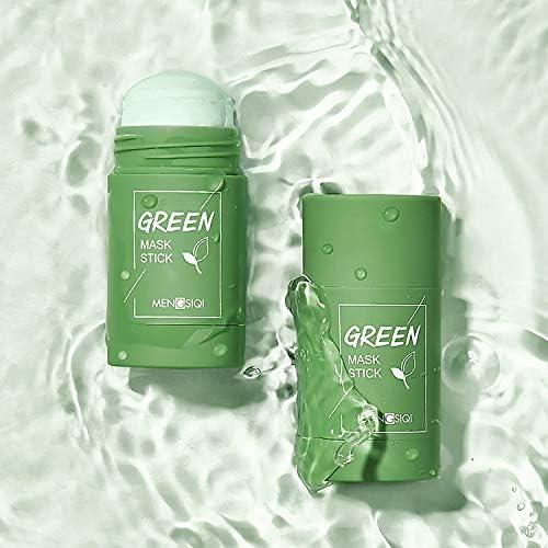 Ordolava Green Tea Mask, Ordolava Green Tea Deep Cleanse Mask, Green Mask Stick for Blackheads, Deep Cleanse Green Tea Mask Stick (2 PCS)