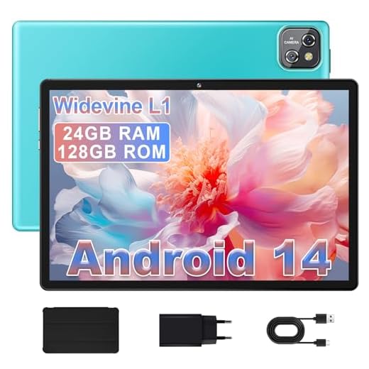 MARVUE Pad Tablet, Android 14, tablet 10,1 polegadas, Com Caixa, 24GB, tablet 128GB, Wi-Fi, Expansível até 1TB, Processador Octa-Core,GMS, Câmera Traseira de 12MP,Câmera Frontal de 5MP,azul