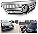 Coche Rejillas frontales de radiador para Mercedes Benz E Class W212 S212 2010 2011 2012 2013, Parrillas delanteras de rejilla Reemplazo de la parrilla del riñón