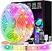 Produktbild LED Strip, L8star 25m/82ft LED Streifen Farbwechsel Led Lichterkette RGB Clever LED Bänder Strips mit Bluetooth und fern Kontroller Sync zur Musik, Anwendung für Schlafzimmer (25m)